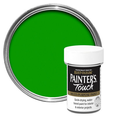 Rust-Oleum Painter's Touch Bright Green Gloss Multi-Surface Paint, 20Ml