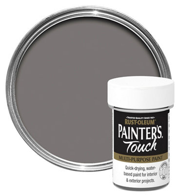 Rust-Oleum Painter's Touch Pewter Metallic Effect Multi-Surface Paint, 20Ml