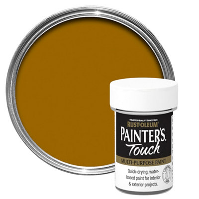 Rust-Oleum Painter's Touch Antique Gold Effect Gloss Multi-Surface Paint, 20Ml