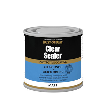 Rust-Oleum Clear Matt Multi-Surface Sealer, 120Ml