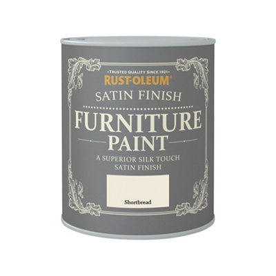 Rust-Oleum Shortbread Satinwood Furniture Paint, 125Ml