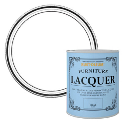 Rust-Oleum Clear Matt Multi-Surface Furniture Lacquer, 750Ml
