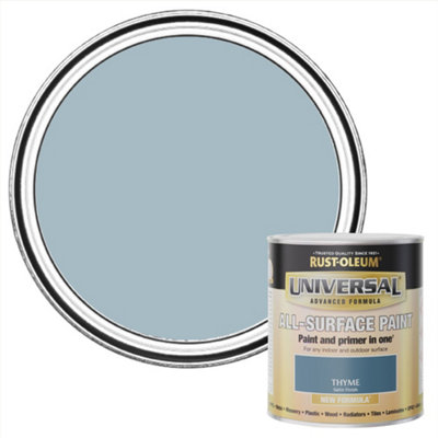Rust-Oleum Universal Thyme Satin Multi-Surface Paint, 750Ml Tin