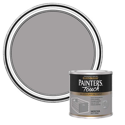 Rust-Oleum Mocha Painter's Touch Matt Furniture Paint, 250Ml