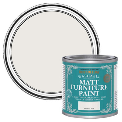 Rust-Oleum Steamed Milk Matt Multi-Room Furniture Paint, 125Ml