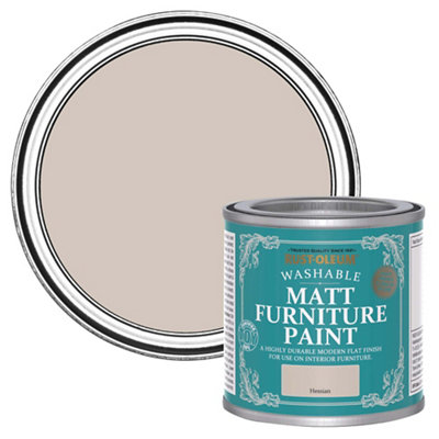 Rust-Oleum Hessian Matt Multi-Room Furniture Paint, 125Ml
