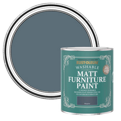 Rust-Oleum Blueprint Matt Multi-Room Furniture Paint, 750Ml