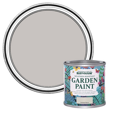 Rust-Oleum Portland Stone Matt Multi-Surface Exterior Topcoat Paint, 125Ml Tin