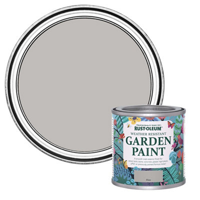 Rust-Oleum Flint Matt Multi-Surface Exterior Topcoat Paint, 125Ml Tin