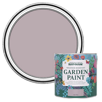 Rust-Oleum Lilac Wine Matt Multi-Surface Exterior Topcoat Paint, 2.5L Tin