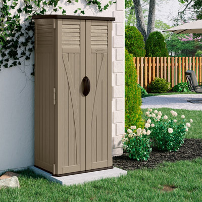 Suncast Aston Resin Garden Storage - Sand