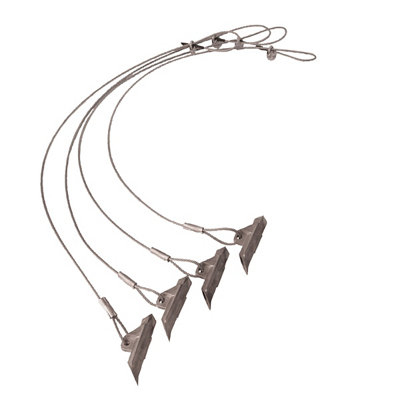 Shelterlogic Grey Steel Ground Anchor