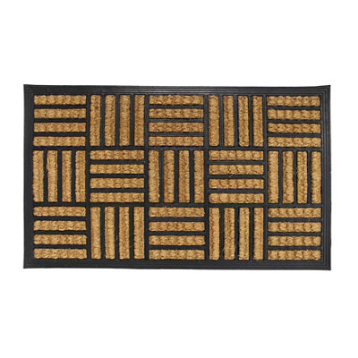 Primeur Neutral Boucle Heavy Duty Mat, 60Cm X 40Cm