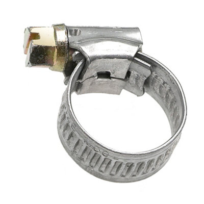 Eliza Tinsley Aluminium Worm Drive 11Mm- 16Mm Hose Clip, Pack Of 4