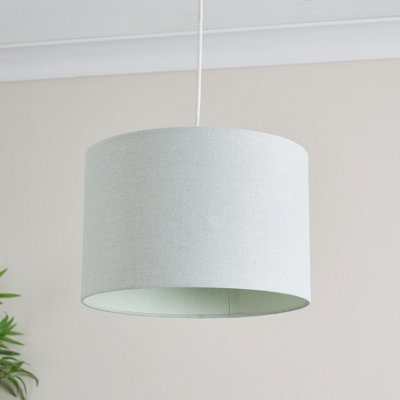 Harbour Studio Ascot Sage Cylinder Lamp Shade (D)30Cm