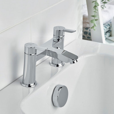 Bristan Apelo Polished Chrome Effect Deck-Mounted (2Th) Filler Tap