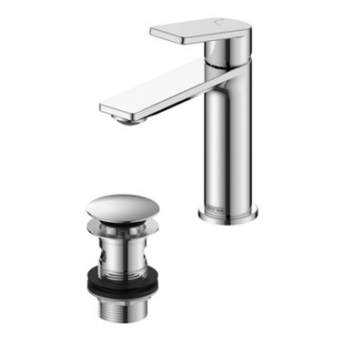 Bristan Frammento Chrome Effect Square Basin Mono Mixer Tap