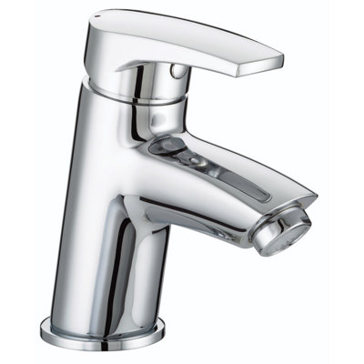 Bristan Orta Chrome Effect Round Basin Mono Mixer Tap