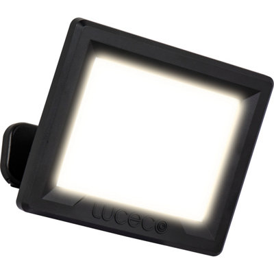 Luceco Adjustable Black Led Outdoor Flood Light