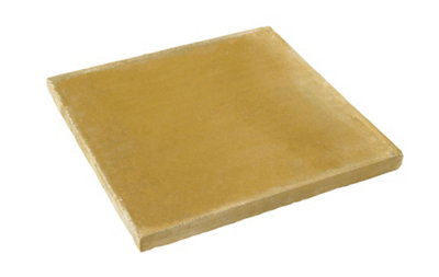 Bradstone Peak Buff Reconstituted Stone Paving Slab, 0.16M² (L)400Mm (W)400Mm