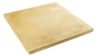 Bradstone Peak Buff Reconstituted Stone Paving Slab, 0.36M² (L)600Mm (W)600Mm