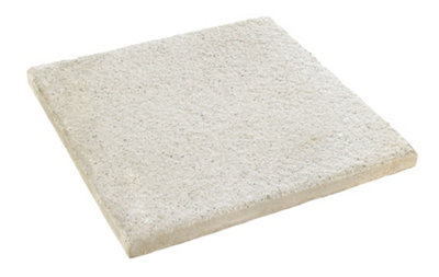 Bradstone Textured Grey Reconstituted Stone Paving Slab, 0.2M² (L)450Mm (W)450Mm