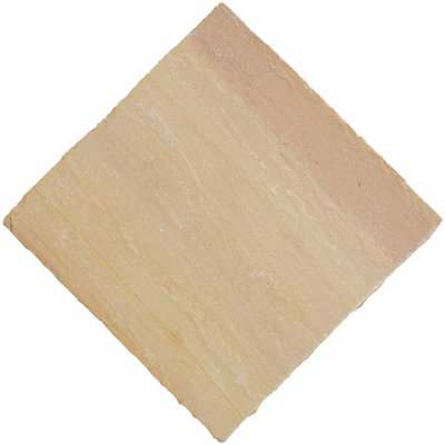 Bradstone Natural Sandstone Sunset Buff Sandstone Paving Set, 15.3M² Pack Of 48