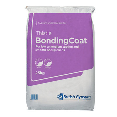 Thistle Bonding Coat Plaster, 25Kg Bag