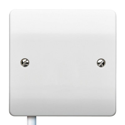 Mk 20A White 1 Gang Gloss Flex Outlet