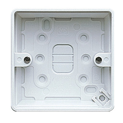 Mk 30Mm Single Pattress Box