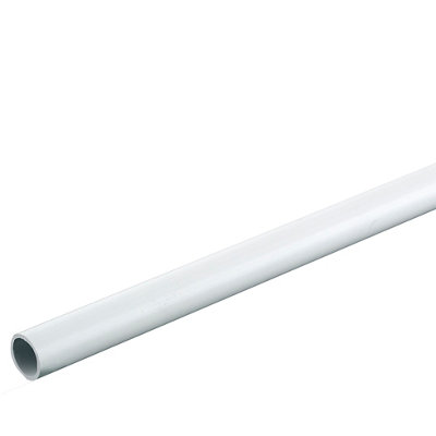 Mk Polyvinyl Chloride (Pvc) White Conduit Length (L)2M (Dia)25Mm