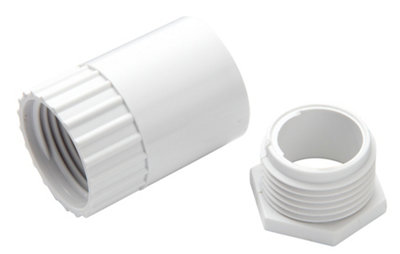 Mk White Female 20Mm Adaptor