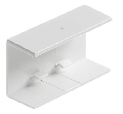 Mk White (H)25Mm (W)16Mm Trunking Coupler