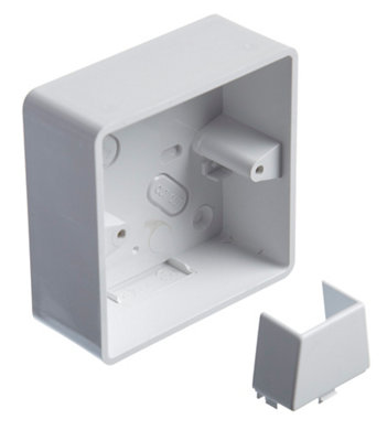 Mk Plastic 32Mm Single Pattress Box