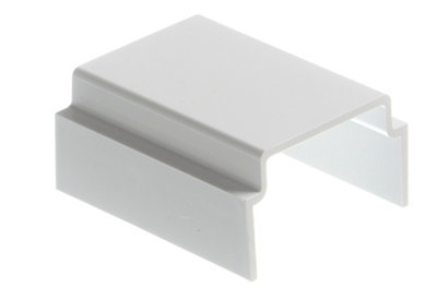 Mk White (H)40Mm (W)25Mm Trunking Coupler
