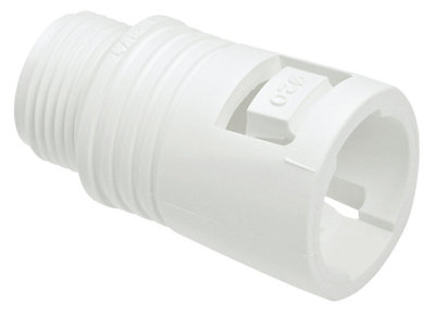 Mk Black Flexible 25Mm Conduit Adaptor (H)25Mm