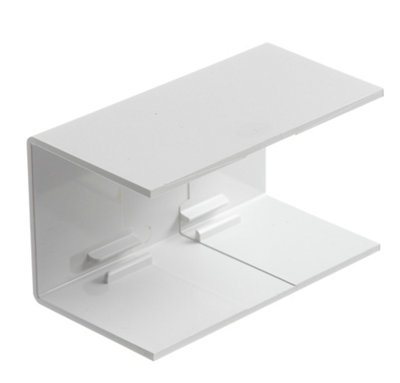 Mk White (H)50Mm (W)50Mm Trunking Coupler