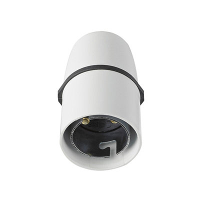 Mk White Bayonet Cap (B22) Lampholder K1170rpwhi