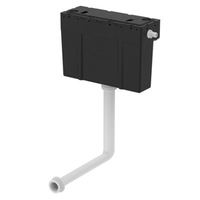 Ideal Standard Conceala Black Concealed Side Inlet Water-Saving Cistern (H)27.5Cm (W)41.5Cm (D)15Cm