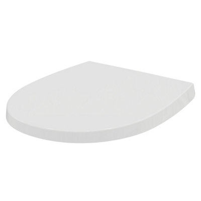 Ideal Standard Tirso White Round Wrap Over Soft Close Toilet Seat