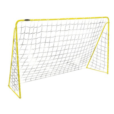Kickmaster Premier Football Goal 6ft - Size: 6 x 4ft - Black - Wilko