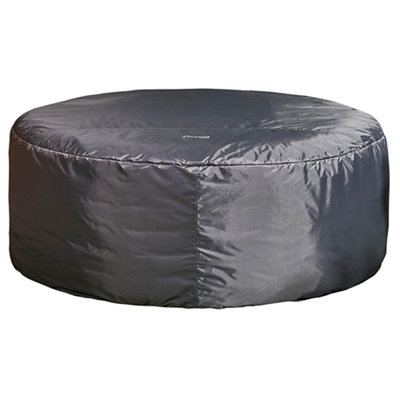 Cleverspa Grey Circular Hot Tub Cover (Dia) 208Cm