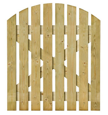 Grange Timber Domed Gate, (H)1.05M (W)0.9M