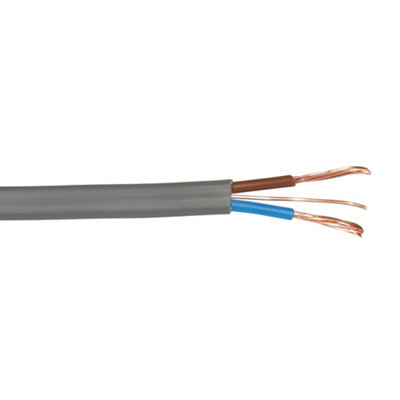Prysmian Grey Twin & Earth Cable 4Mm² X 25M