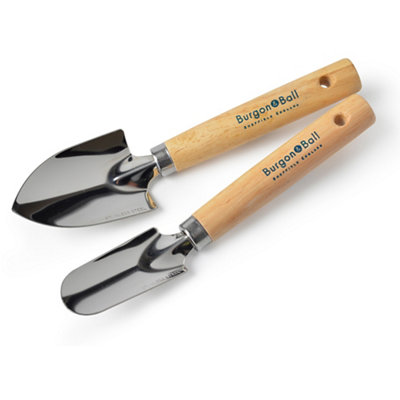 Burgon & Ball Essential Tools Brown Trowel