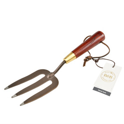 Burgon & Ball Dark Wood Hand Fork