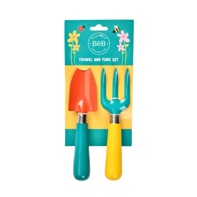 Burgon & Ball Steel Fork & Trowel Set