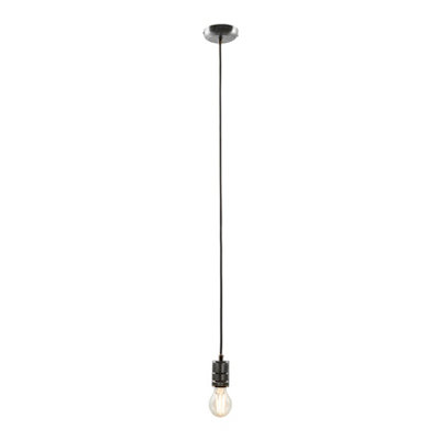 Inlight Milled Pewter Effect E27 Cable Light Set