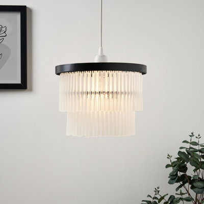 Inlight Kuip Black Round Lamp Shade (D)25Cm