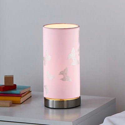 Glow Noor Butterfly Pink Led Circular Table Lamp